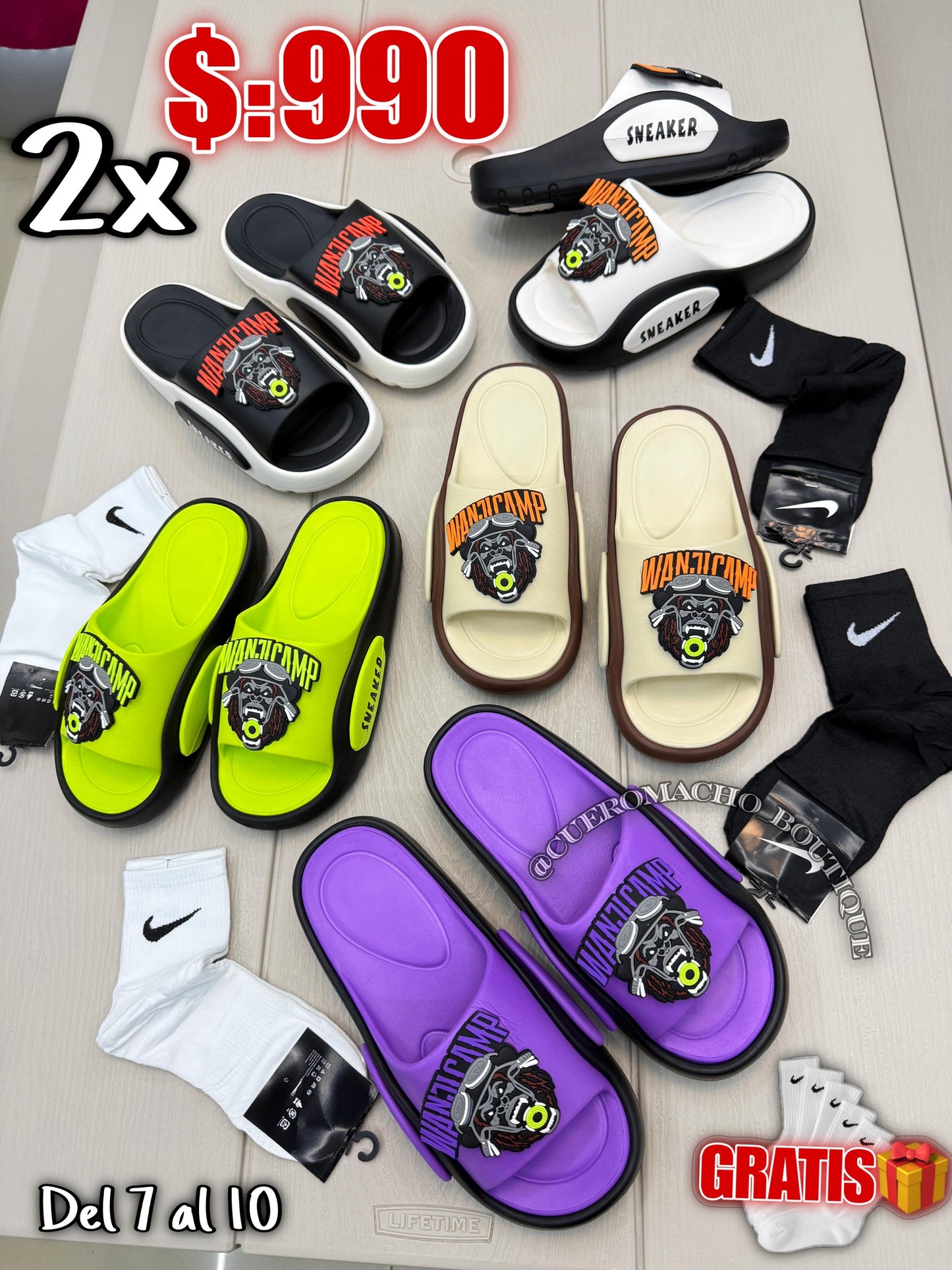 Sandalias 2 x $:990