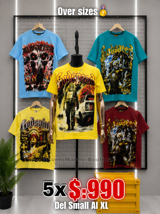 Poloche Over size 5x $:990