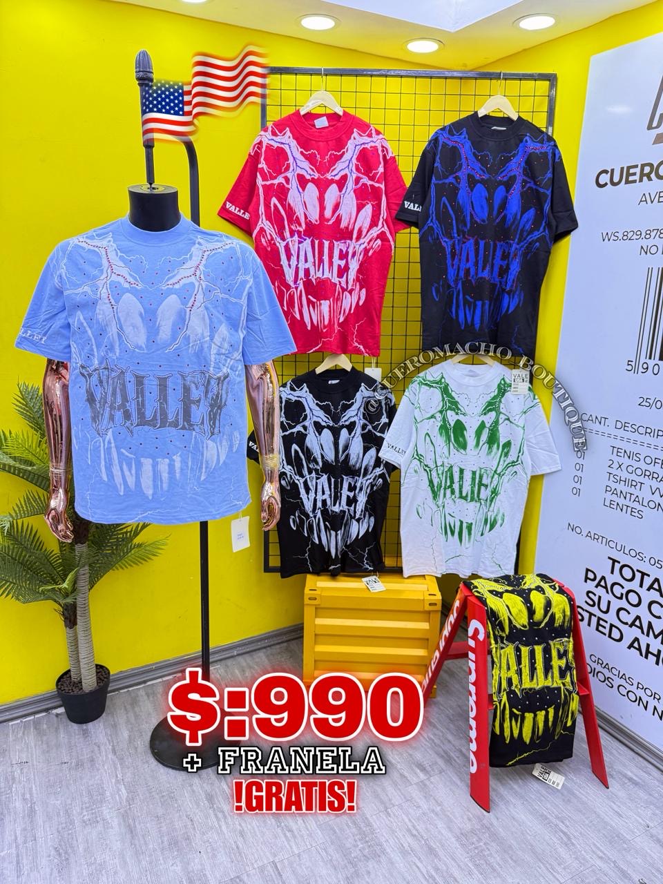T-shirt Valley oferta🔥