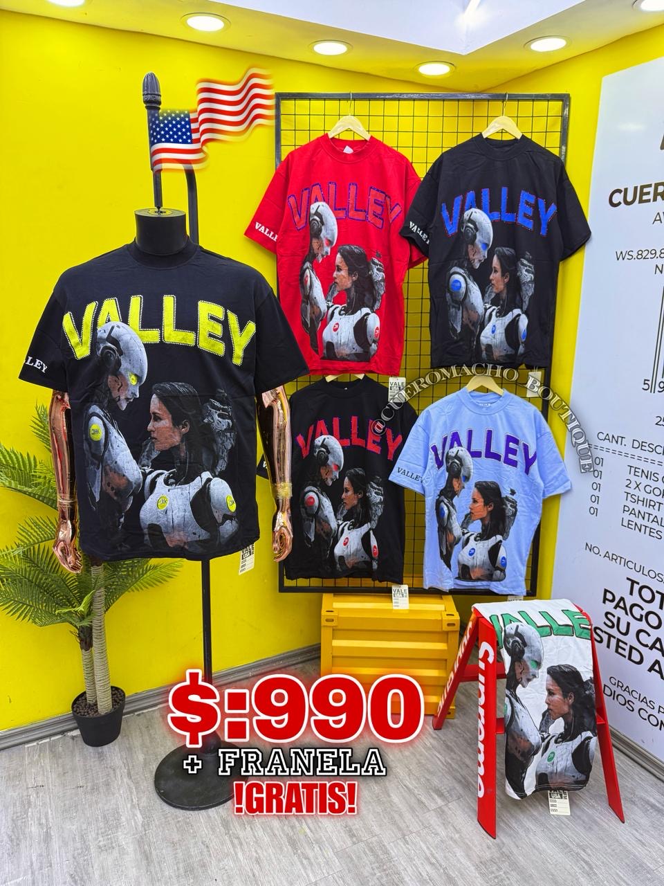 T-shirt Valley oferta🔥