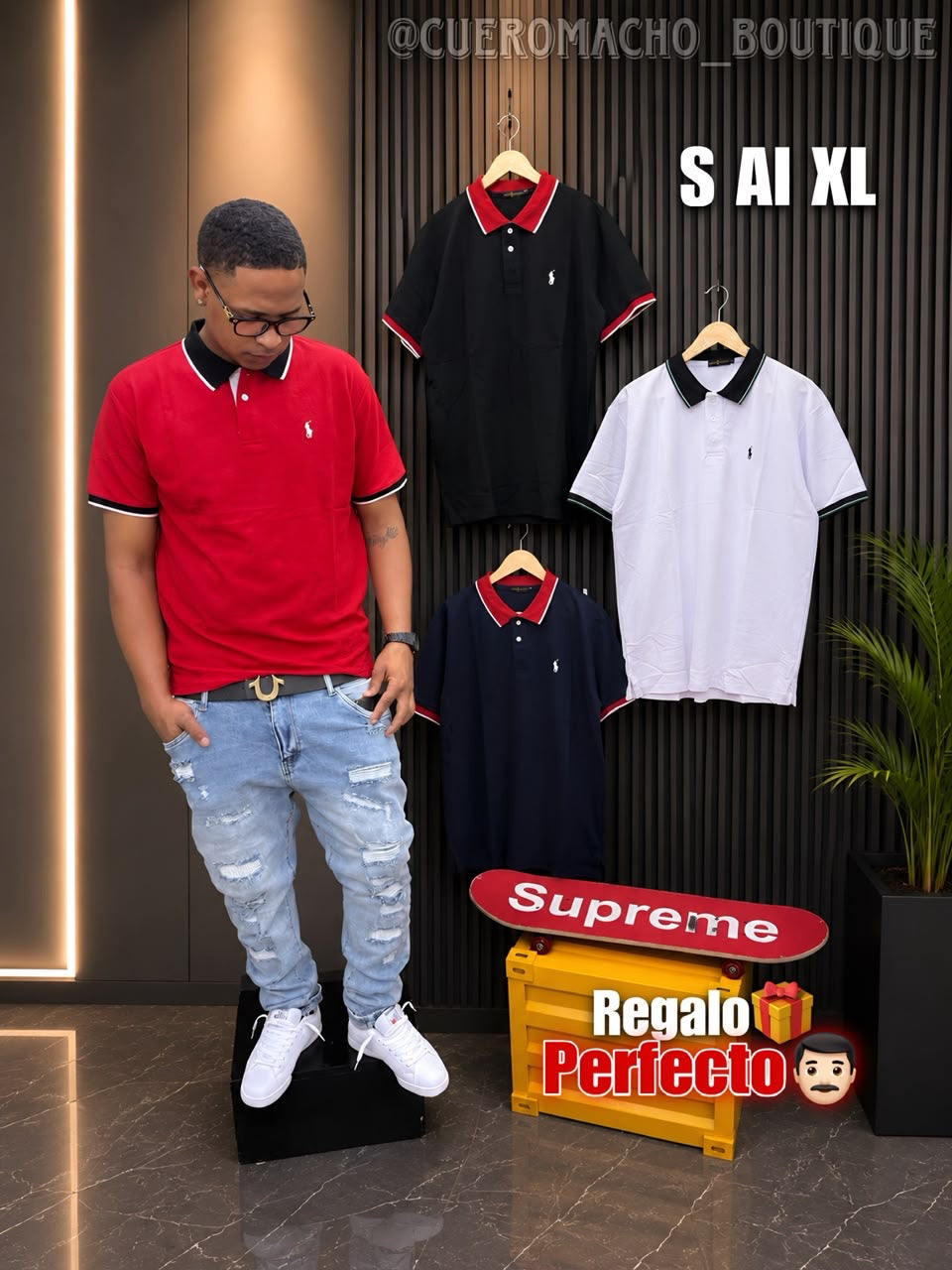 Poloche de cuello clásicos