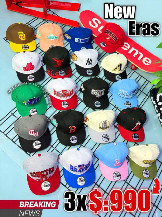 Gorra New era 3x $:990