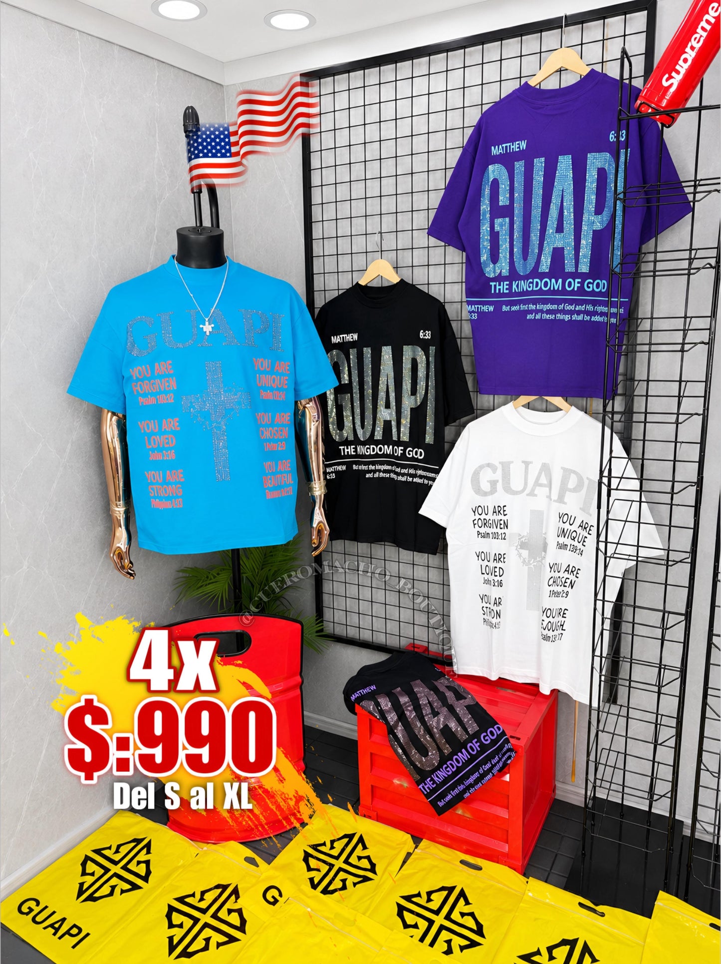 Poloche 4x $:990 oferta