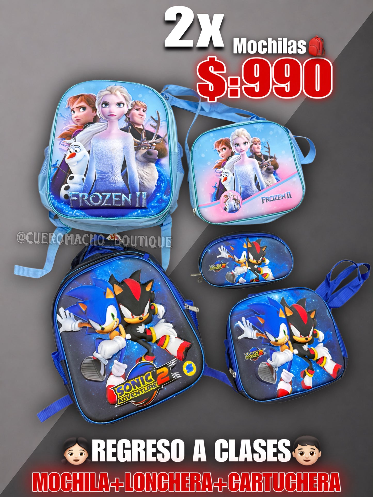 Mochilas de niños
