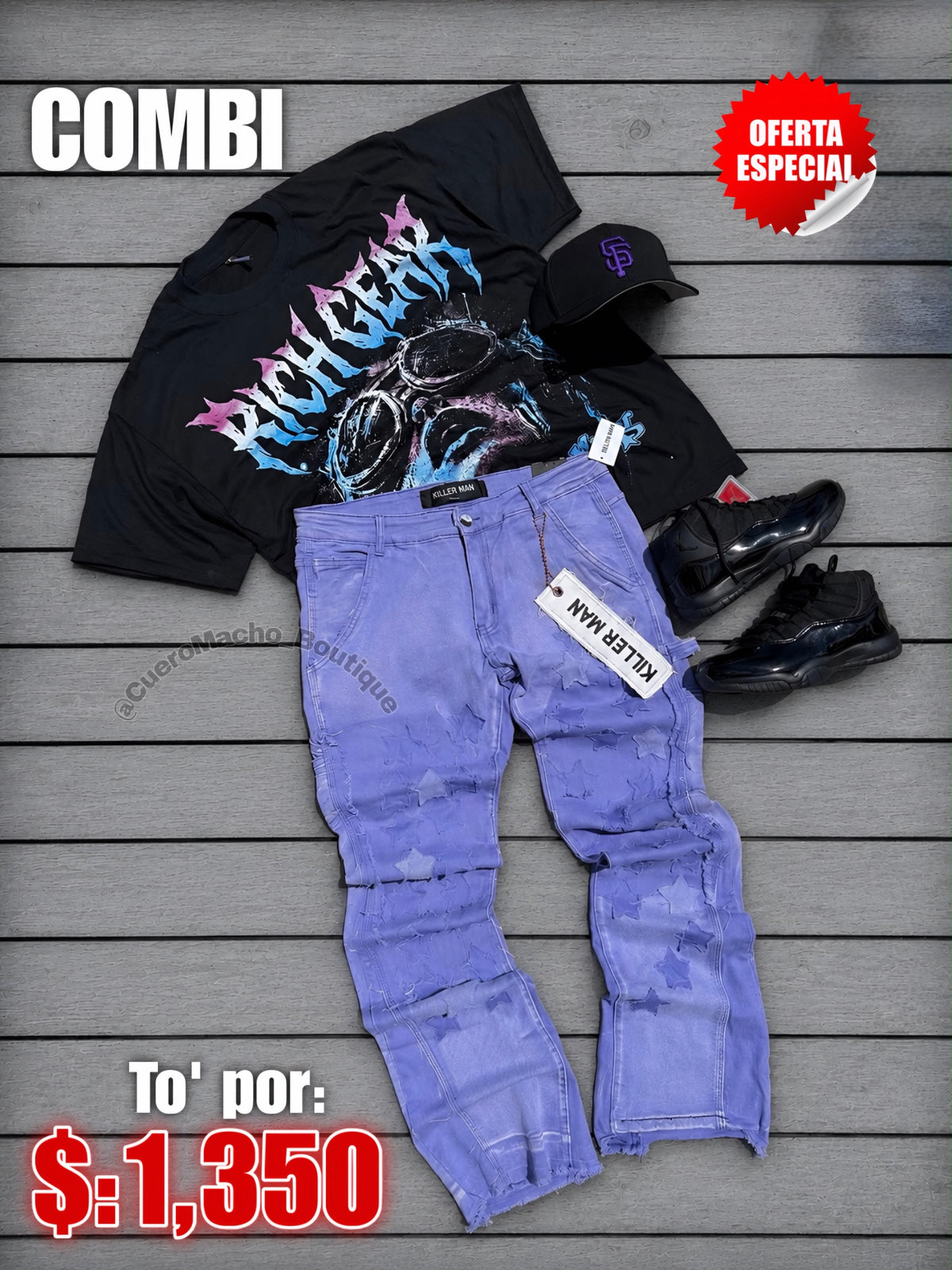Combo en oferta $:1,350