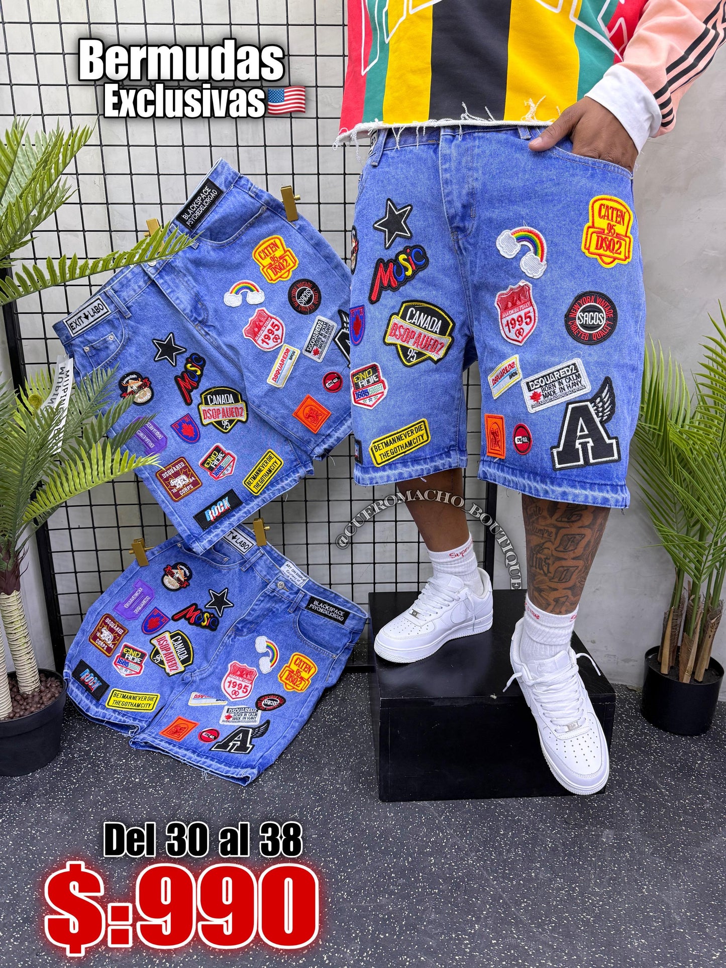 Bermudas alta gama oferta $:990