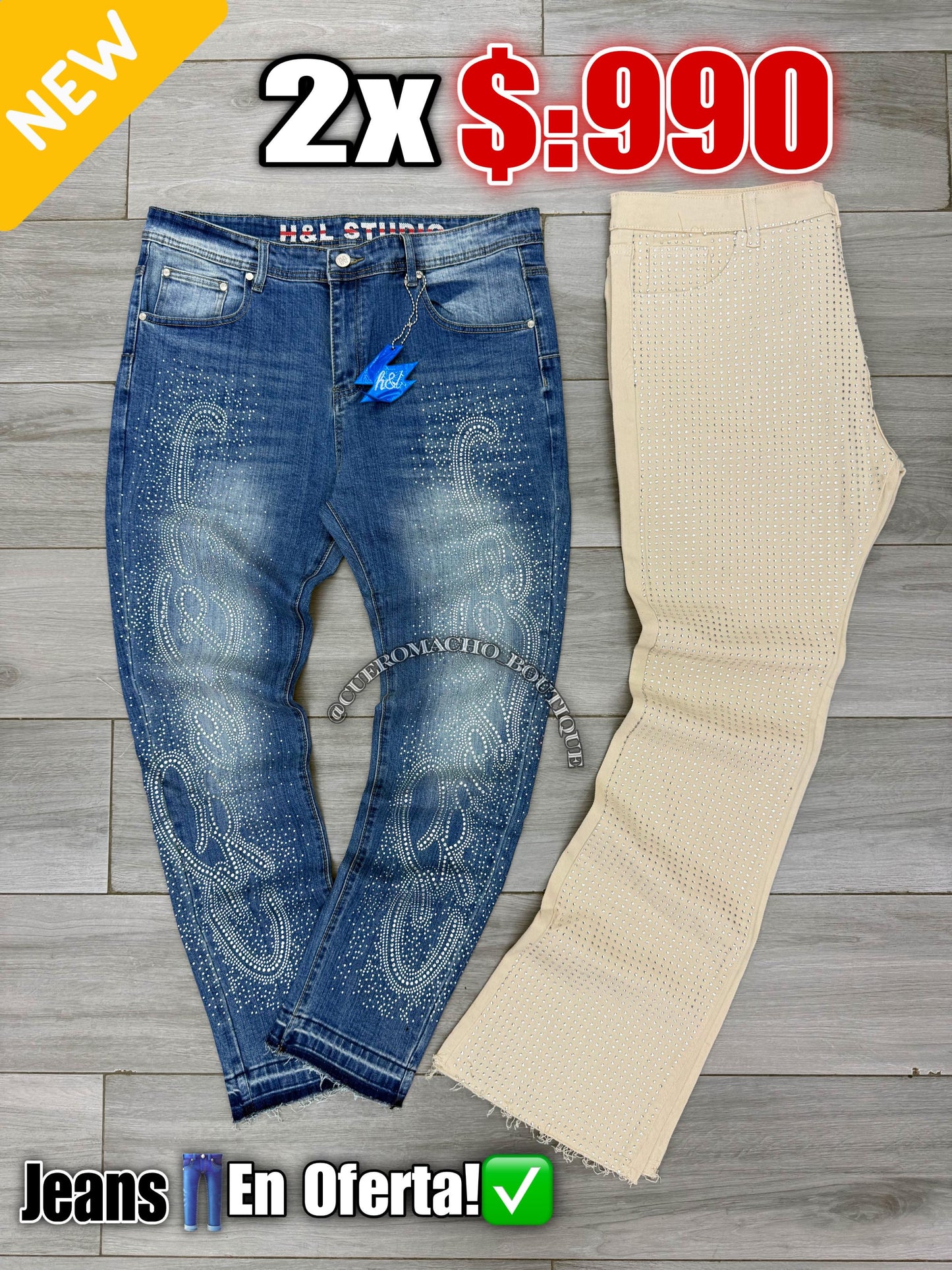 Pantalones en oferta 2x $:990
