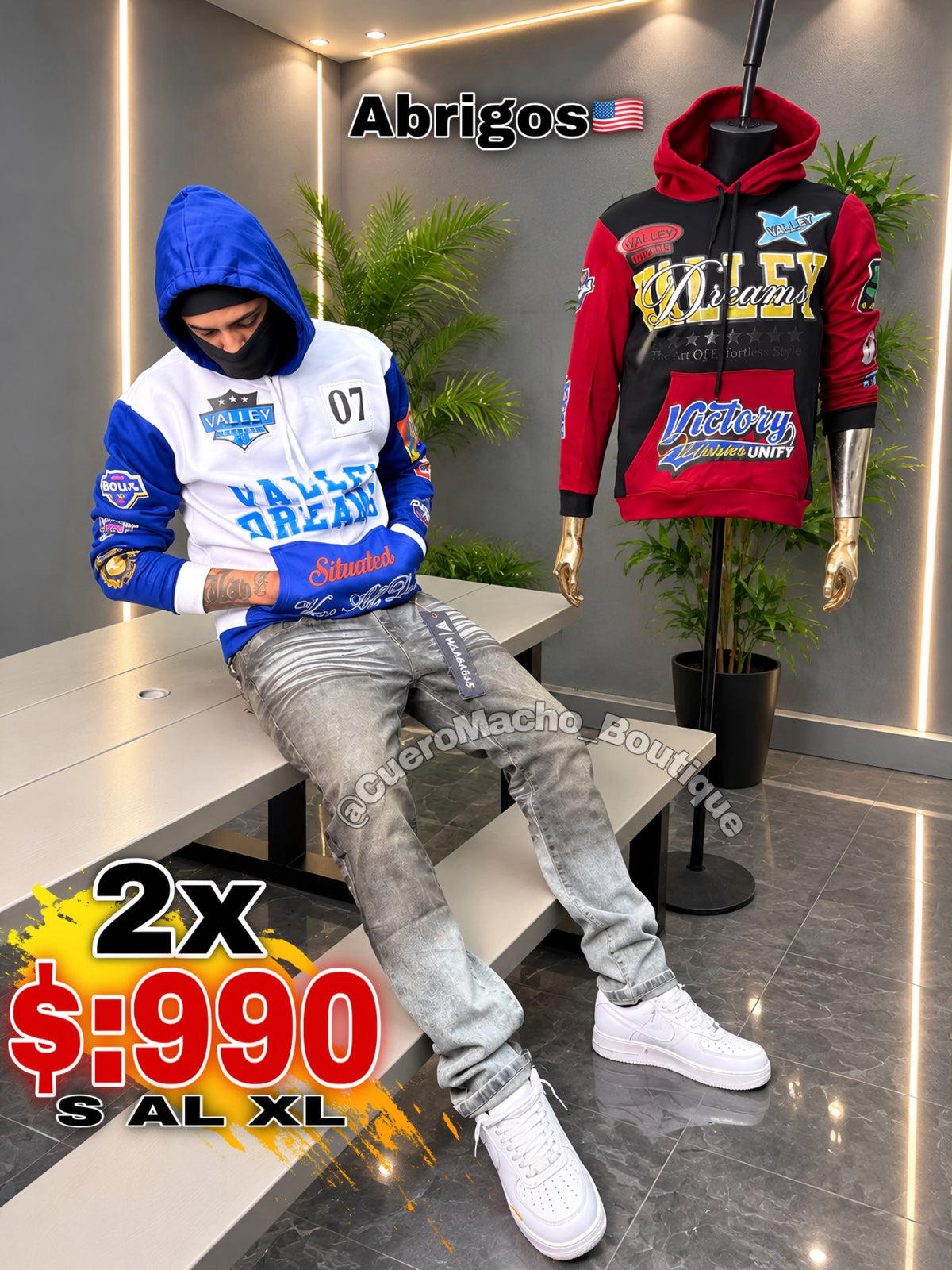 Abrigos en oferta 2x $:990