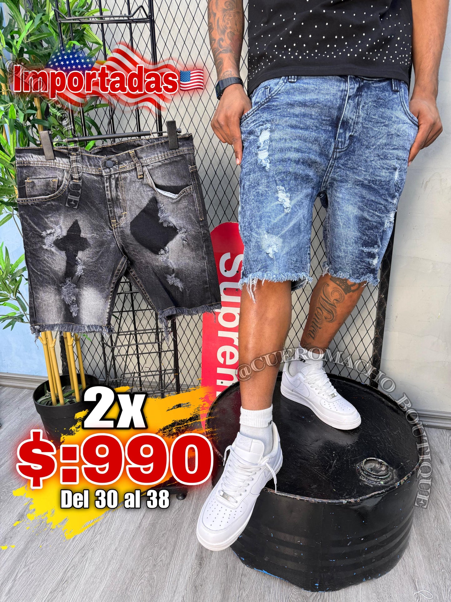Bermudas H3 2x $990
