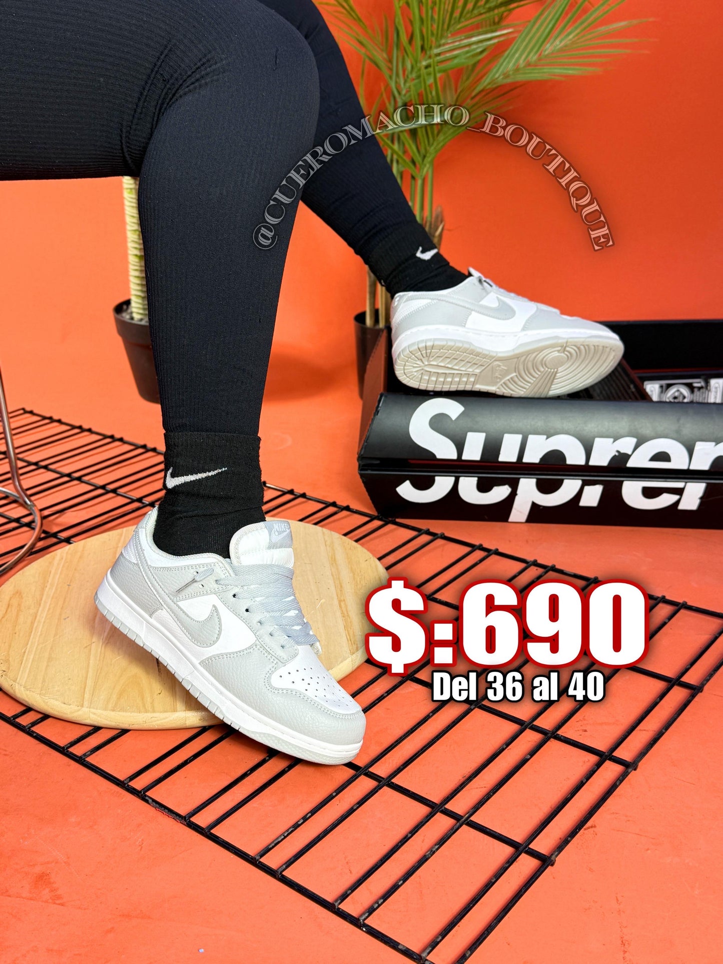 Jordan 1 bajito $:690
