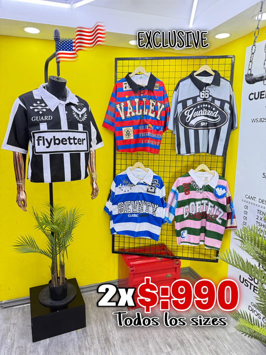 T-shirt Rayas oferta 2x $:990