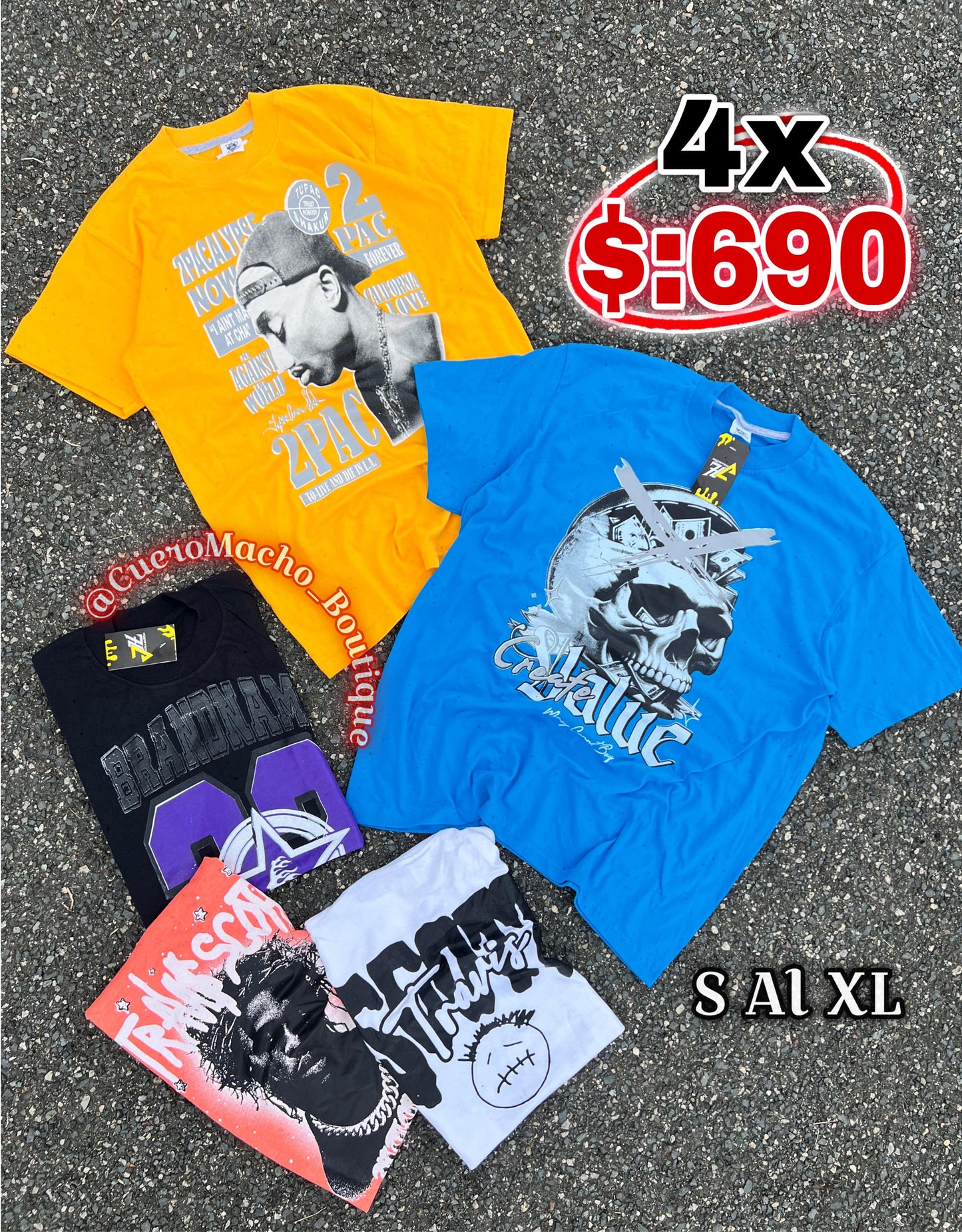 T-shirt (Super oferta 4x $:690)