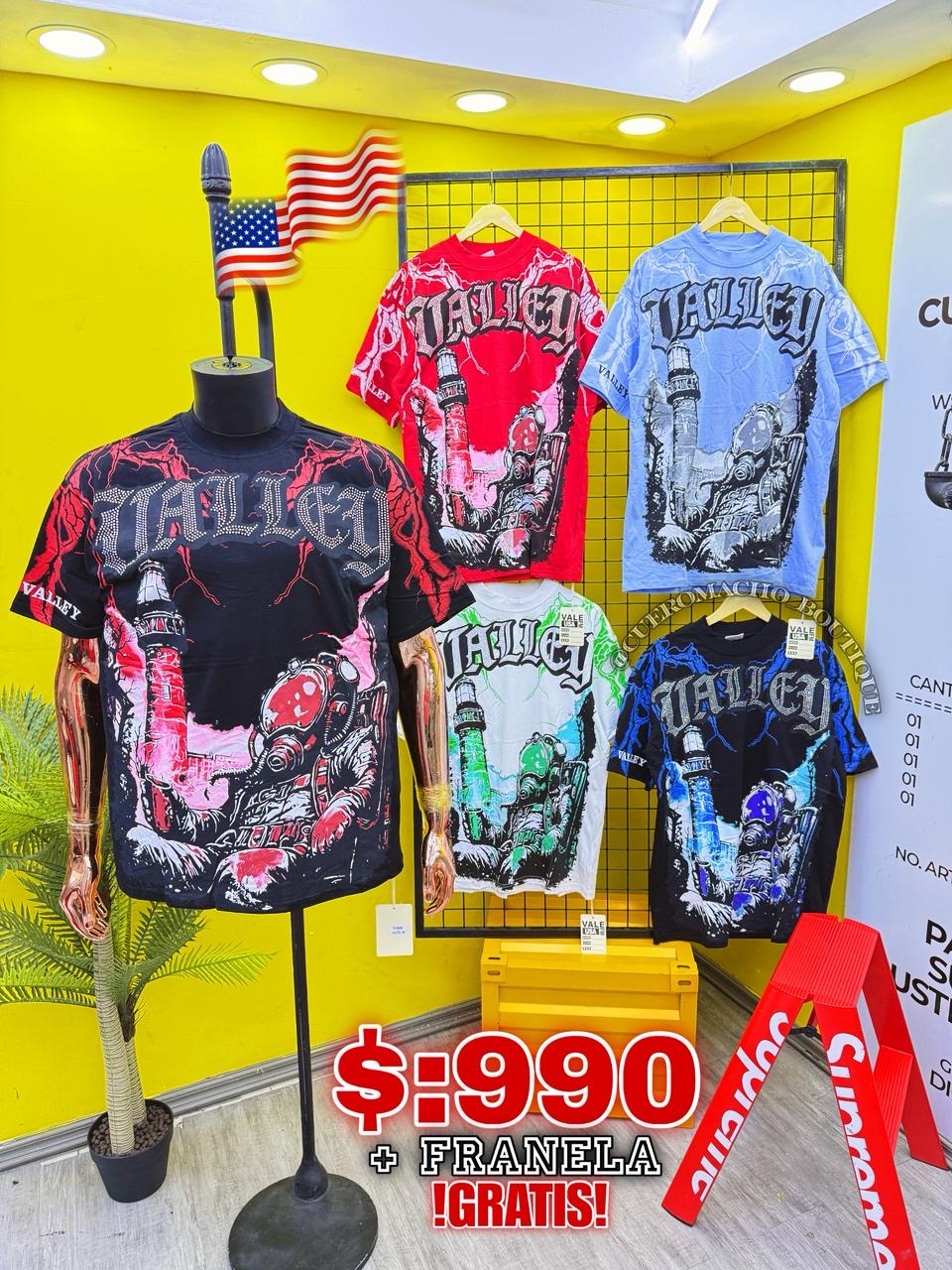 T-shirt Valley oferta🔥