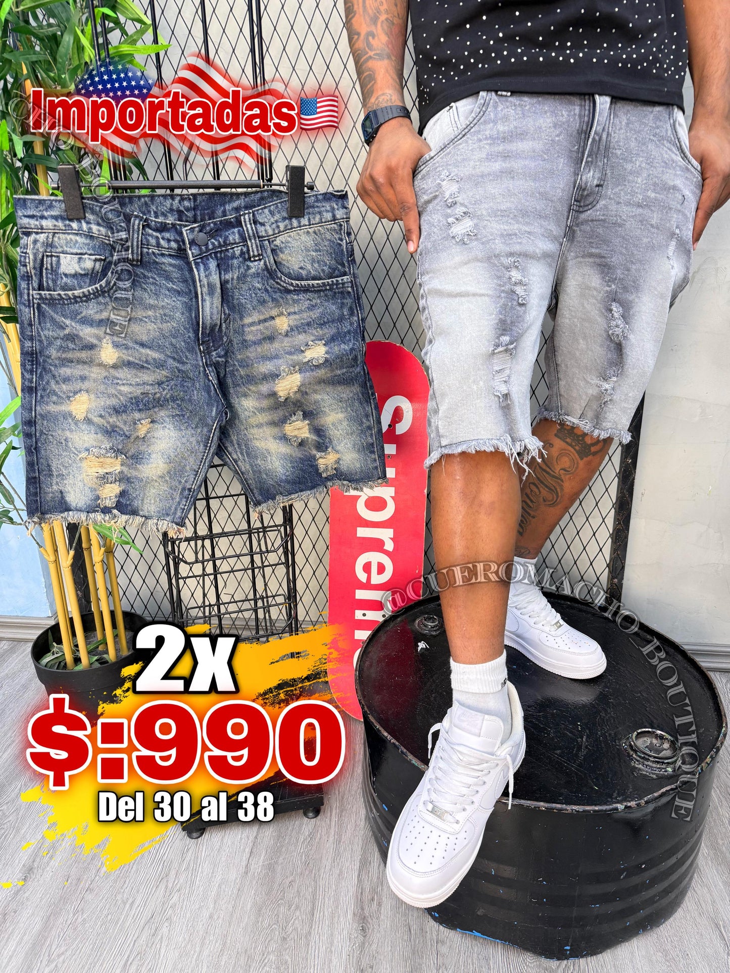 Bermudas H3 2x $990