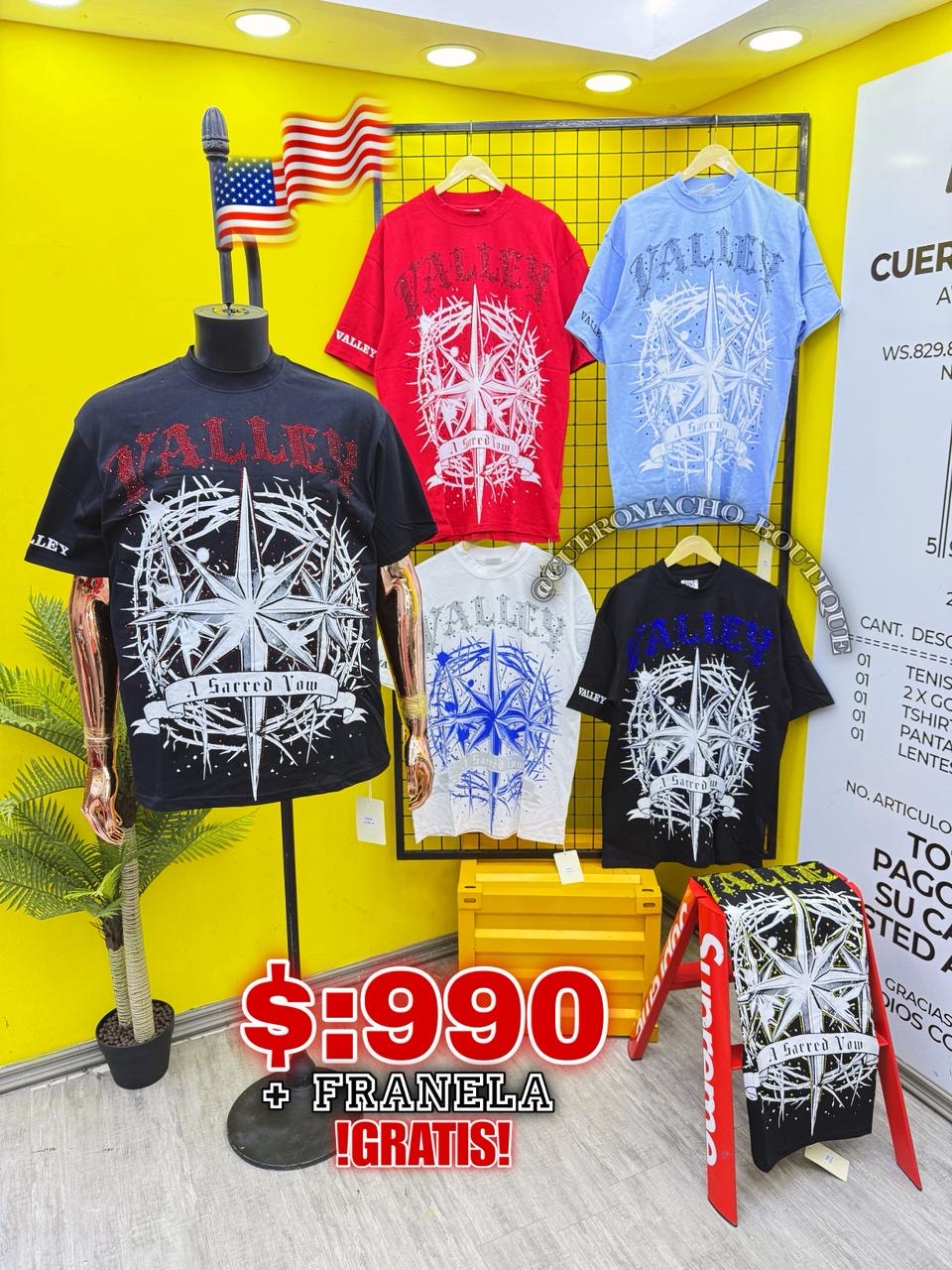 T-shirt Valley oferta🔥