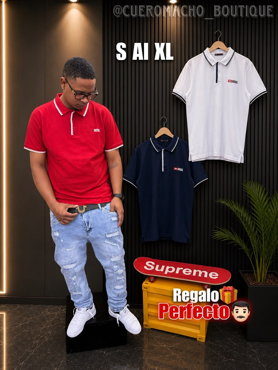Poloche de cuello clásicos