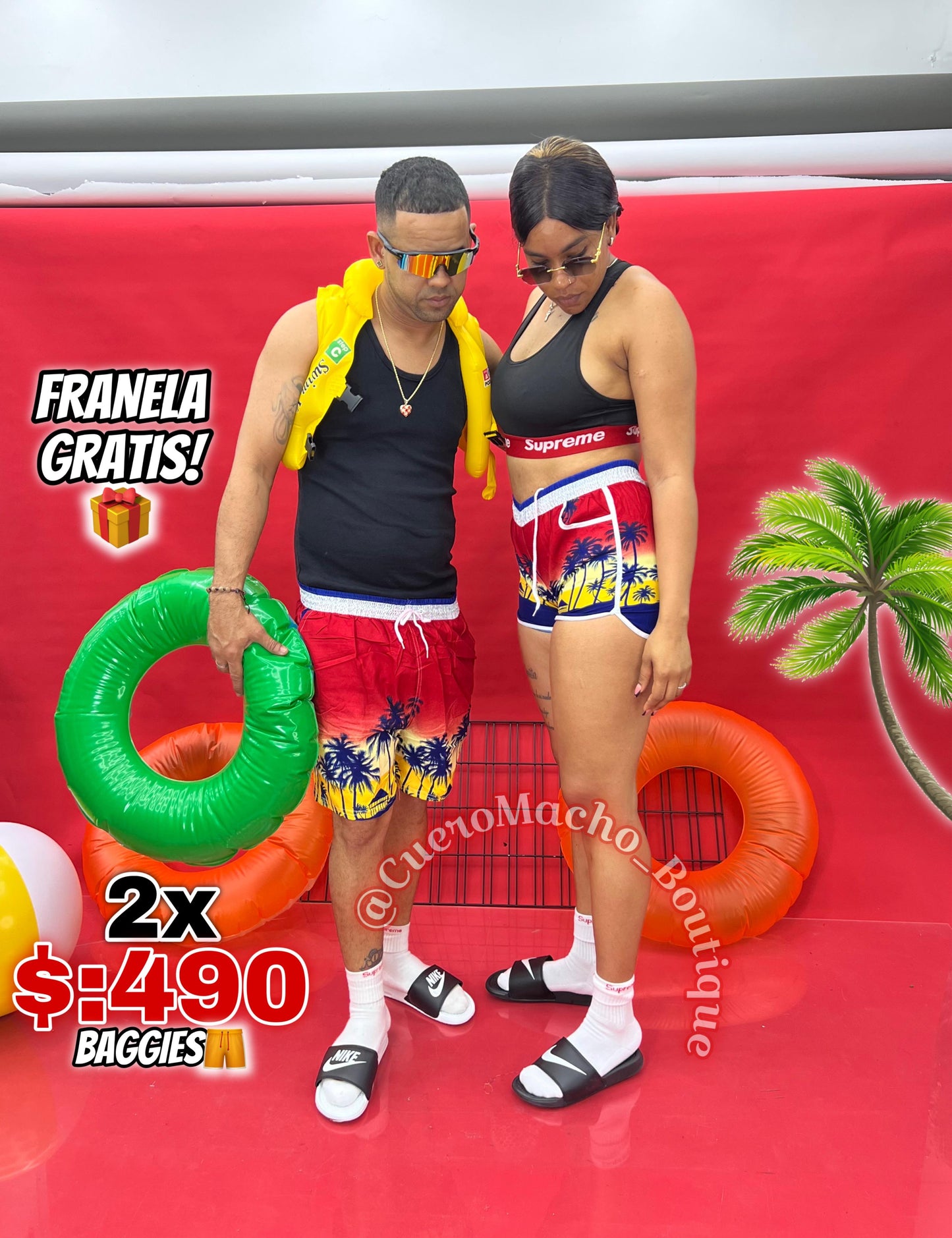 Baggies Playeros🏖️ 2x $:490