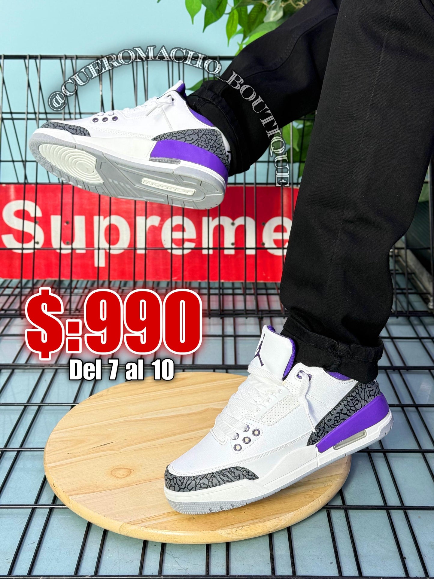 Jordan 3 ofertas ( $:990 )