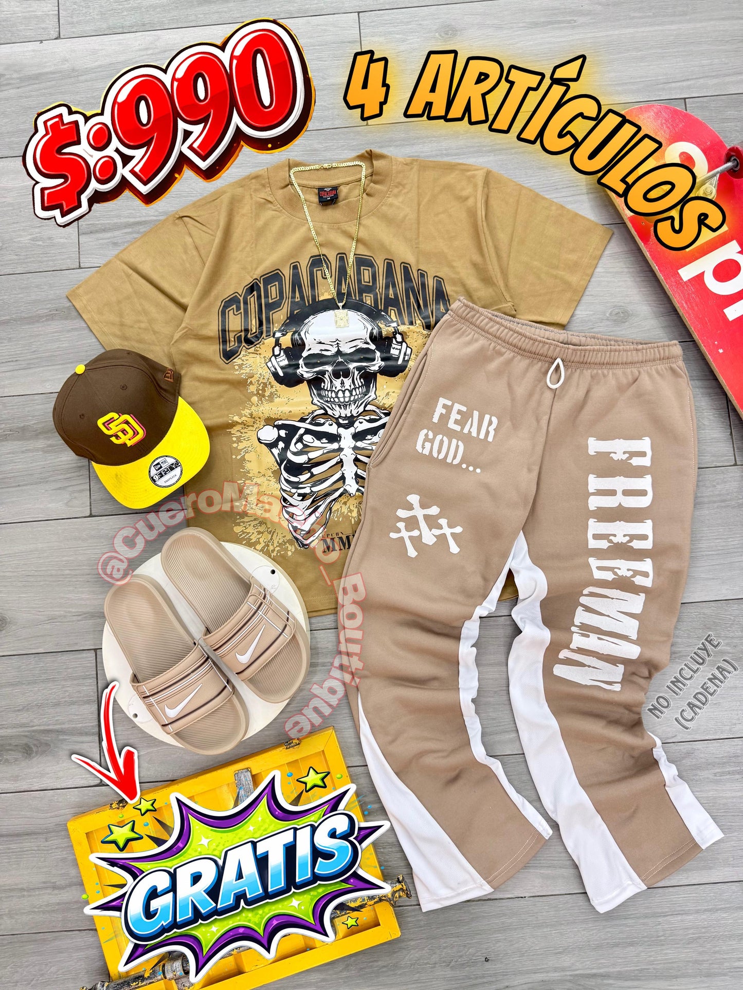 4 artículos x $:990