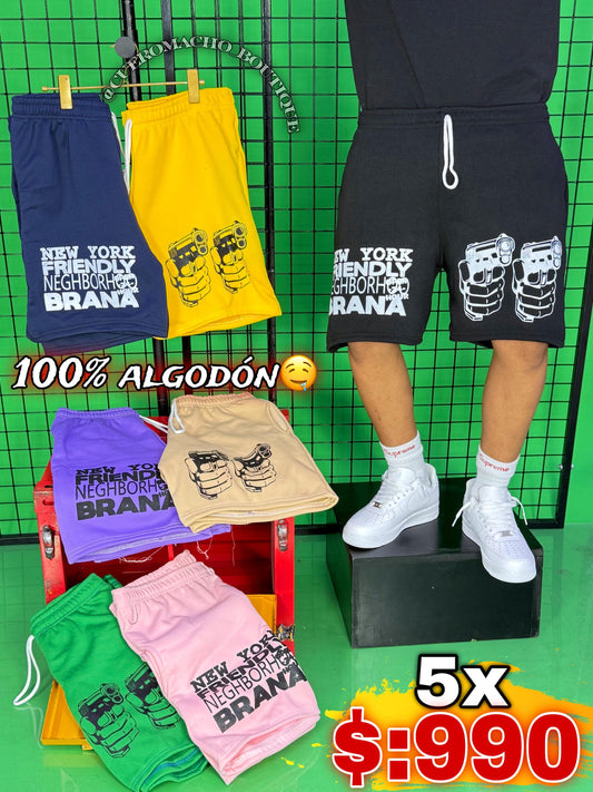Bermudas de Algodon 5x $990