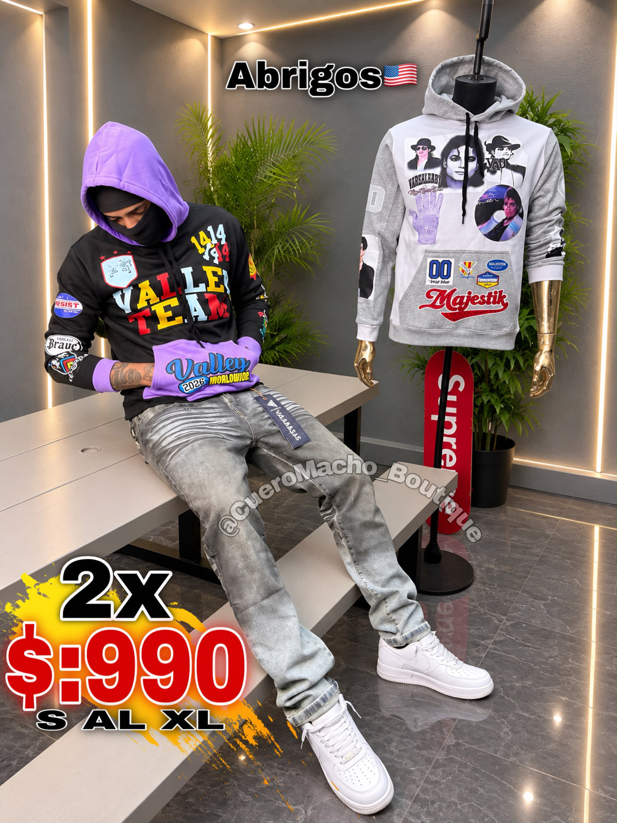 Abrigos en oferta 2x $:990