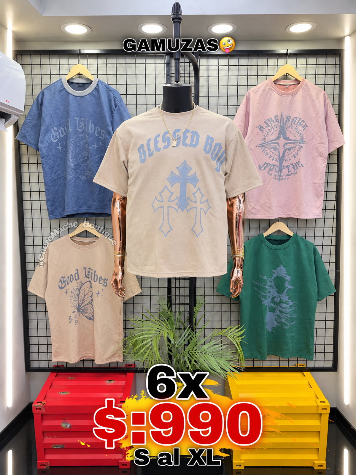 Poloche gamusa 6x $:990