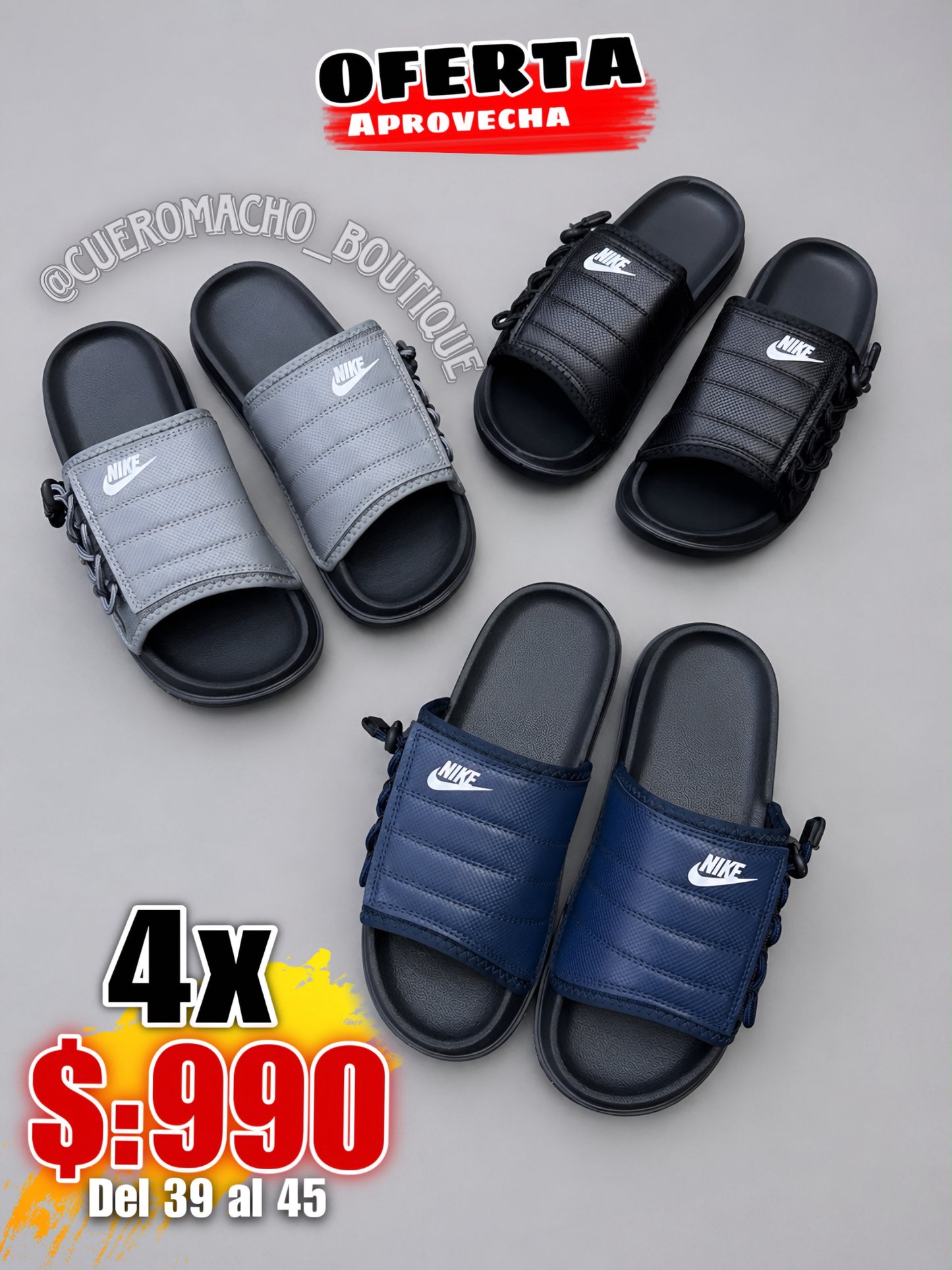 Sandalias ofertas 4x $:990
