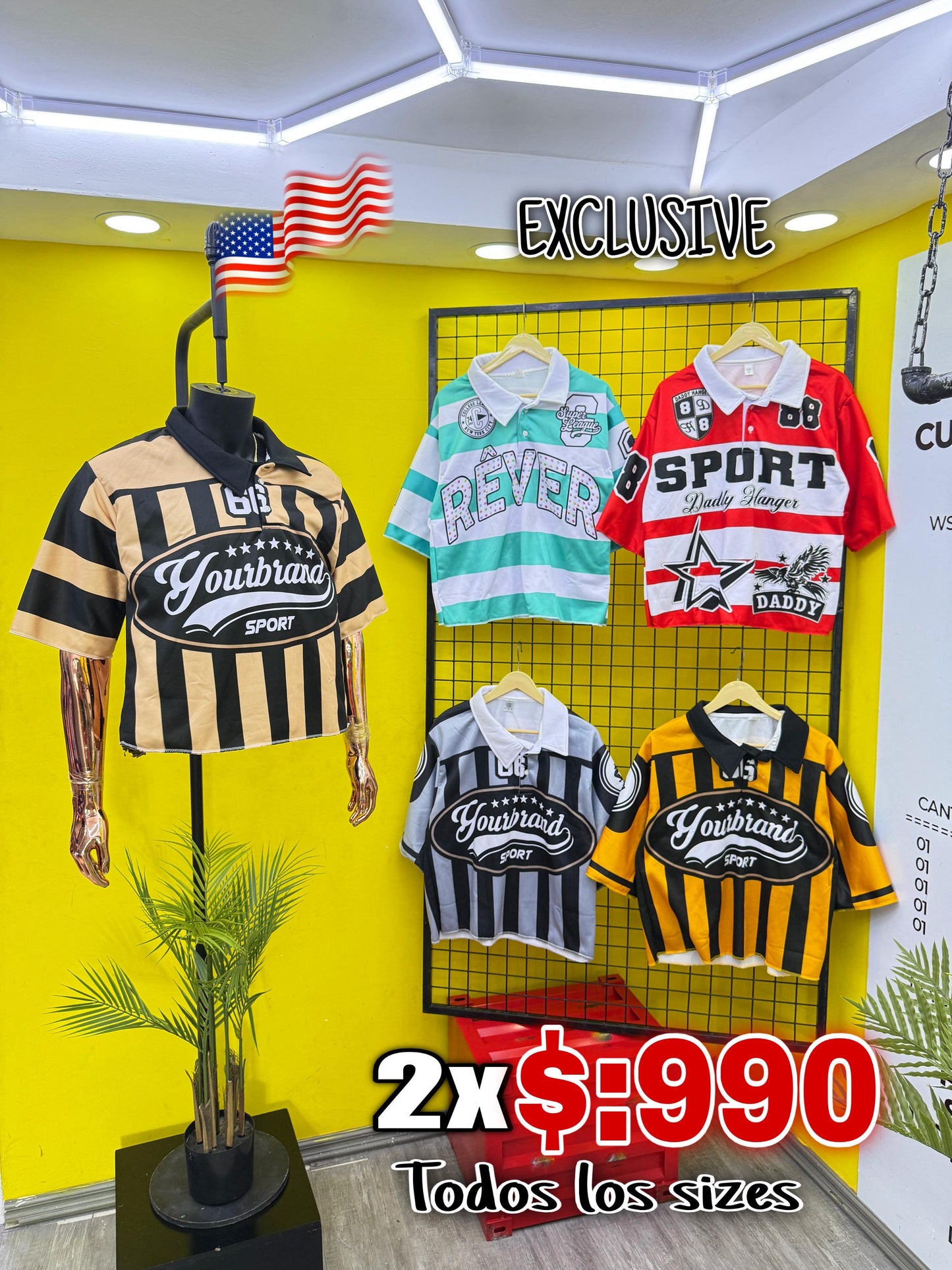 T-shirt Rayas oferta 2x $:990