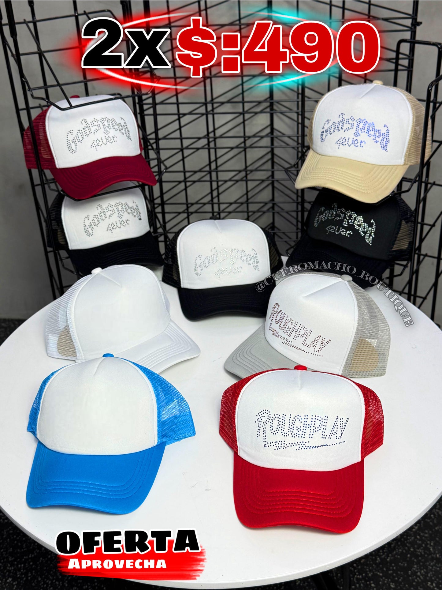 Gorras de brillo💎 ( 2x $:490 )