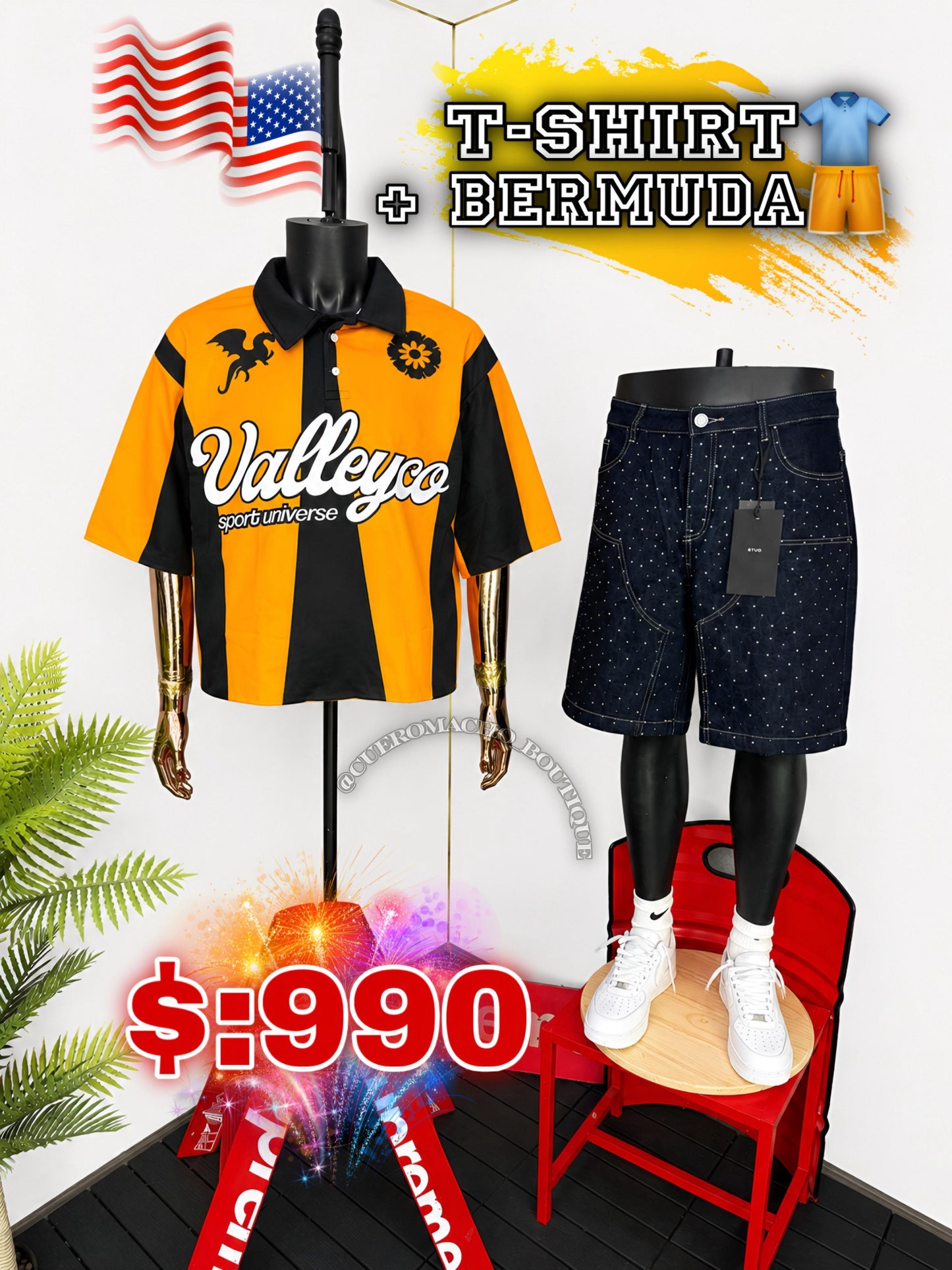 Poloche + Bermuda $:990