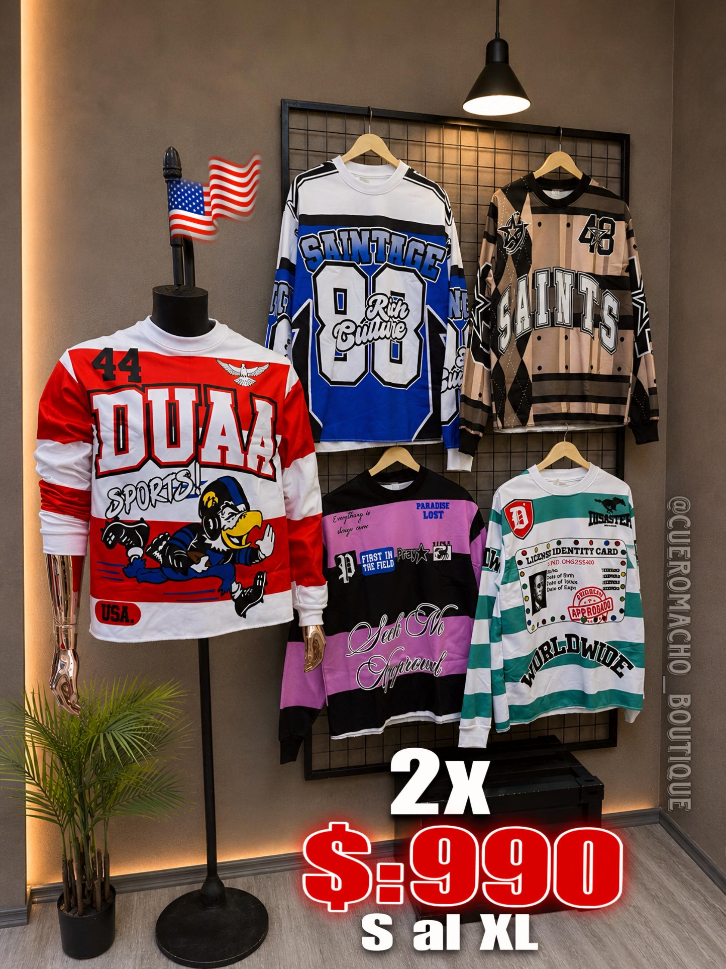 Sueras 2x $:990 oferta