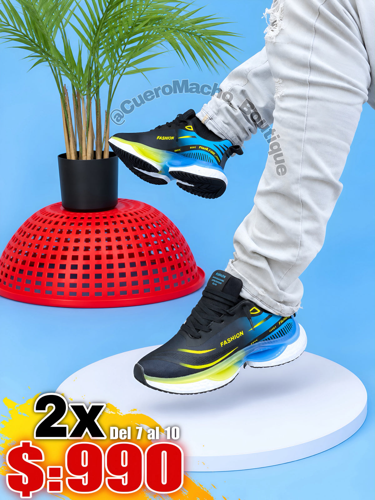 Tenis fashion Hombres 2x $:990