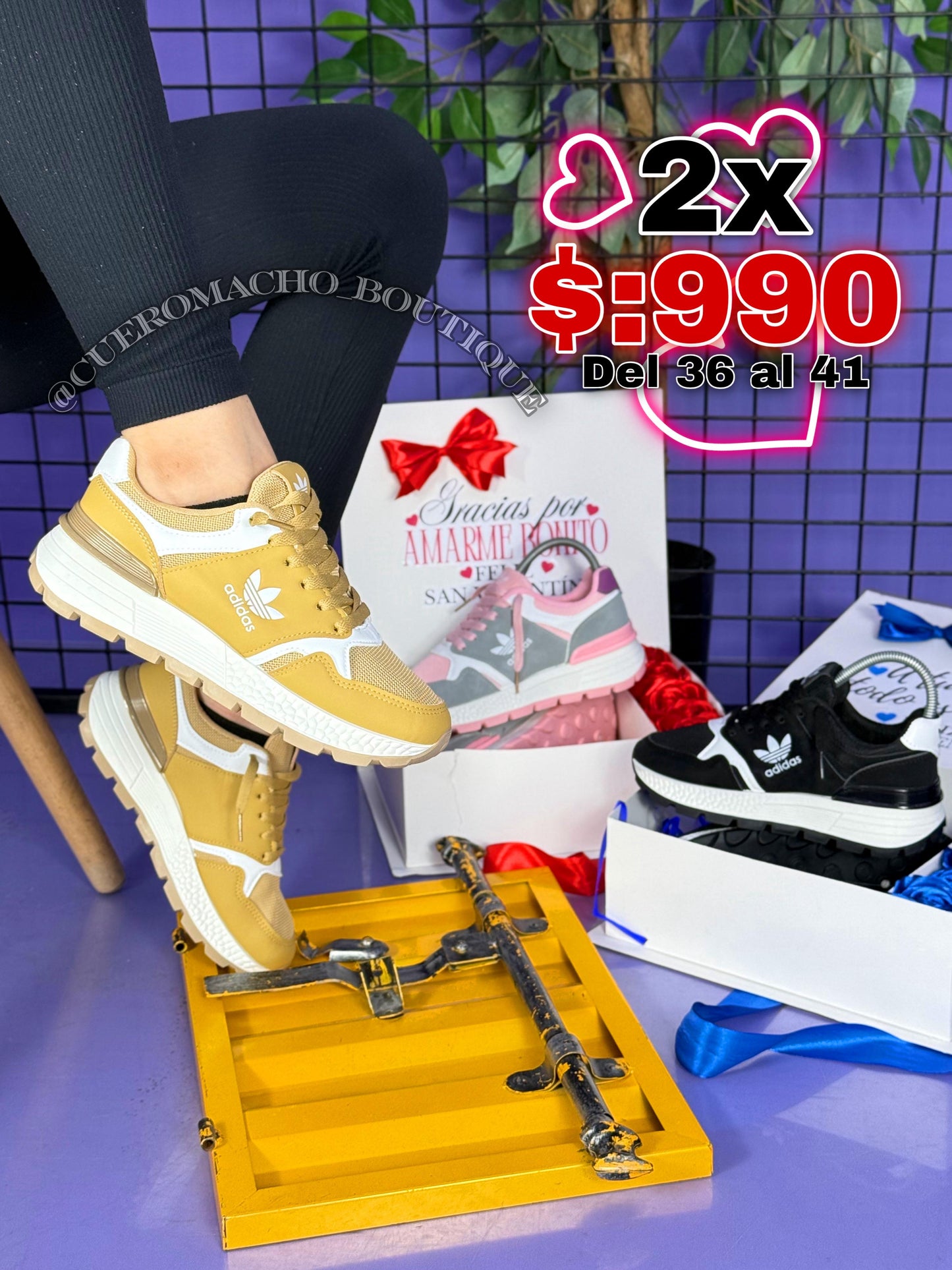 Tenis Fashion Damas ( 2x $:990 )