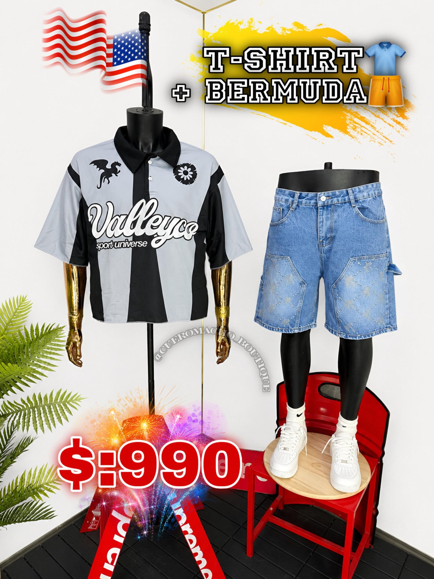 Poloche + Bermuda $:990