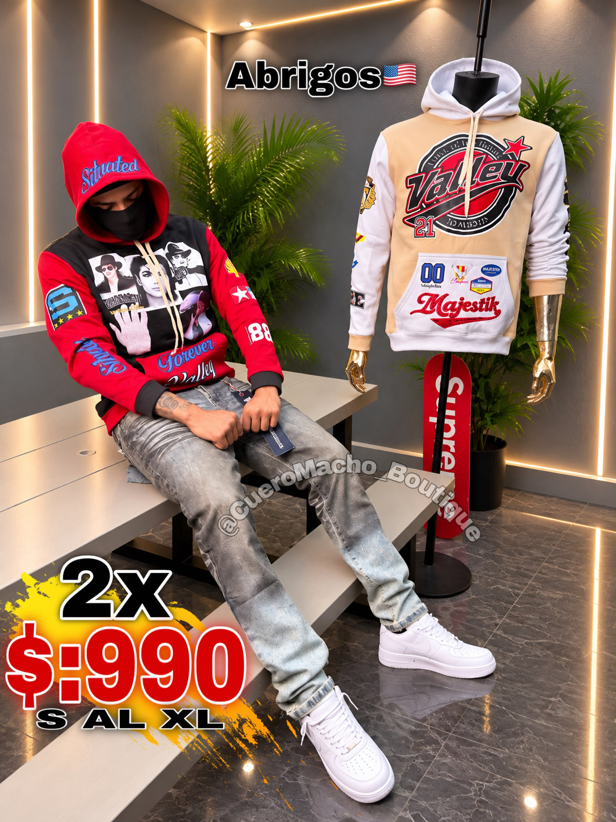 Abrigos en oferta 2x $:990