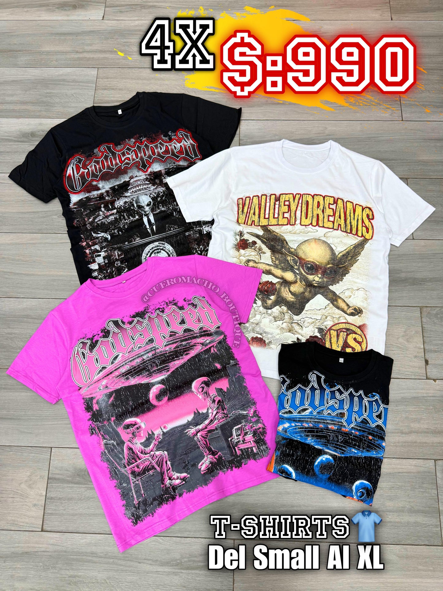 T-shirt (Super oferta 4x $:690)