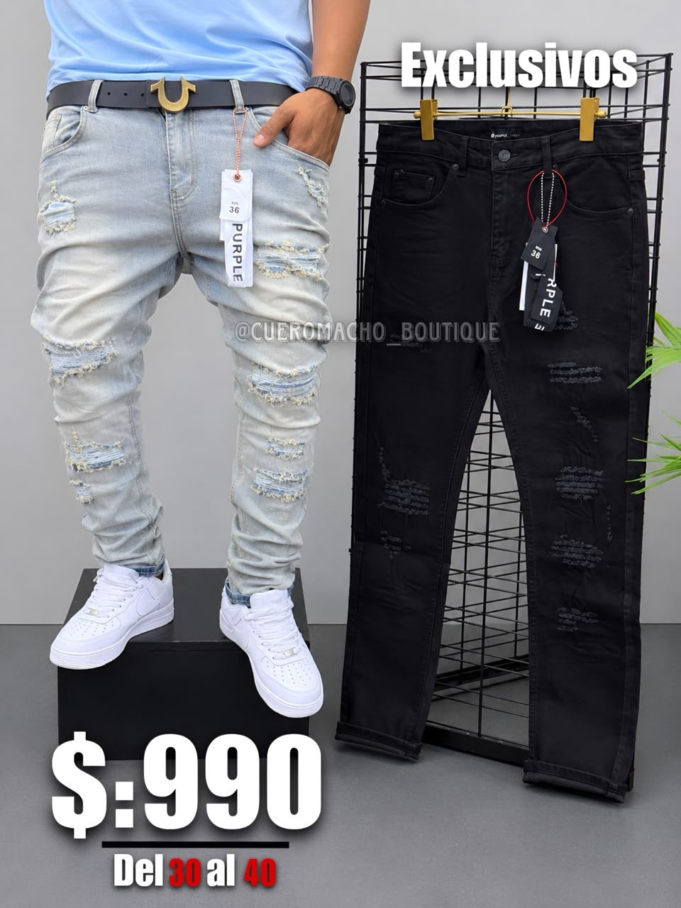 Pantalones Purple
