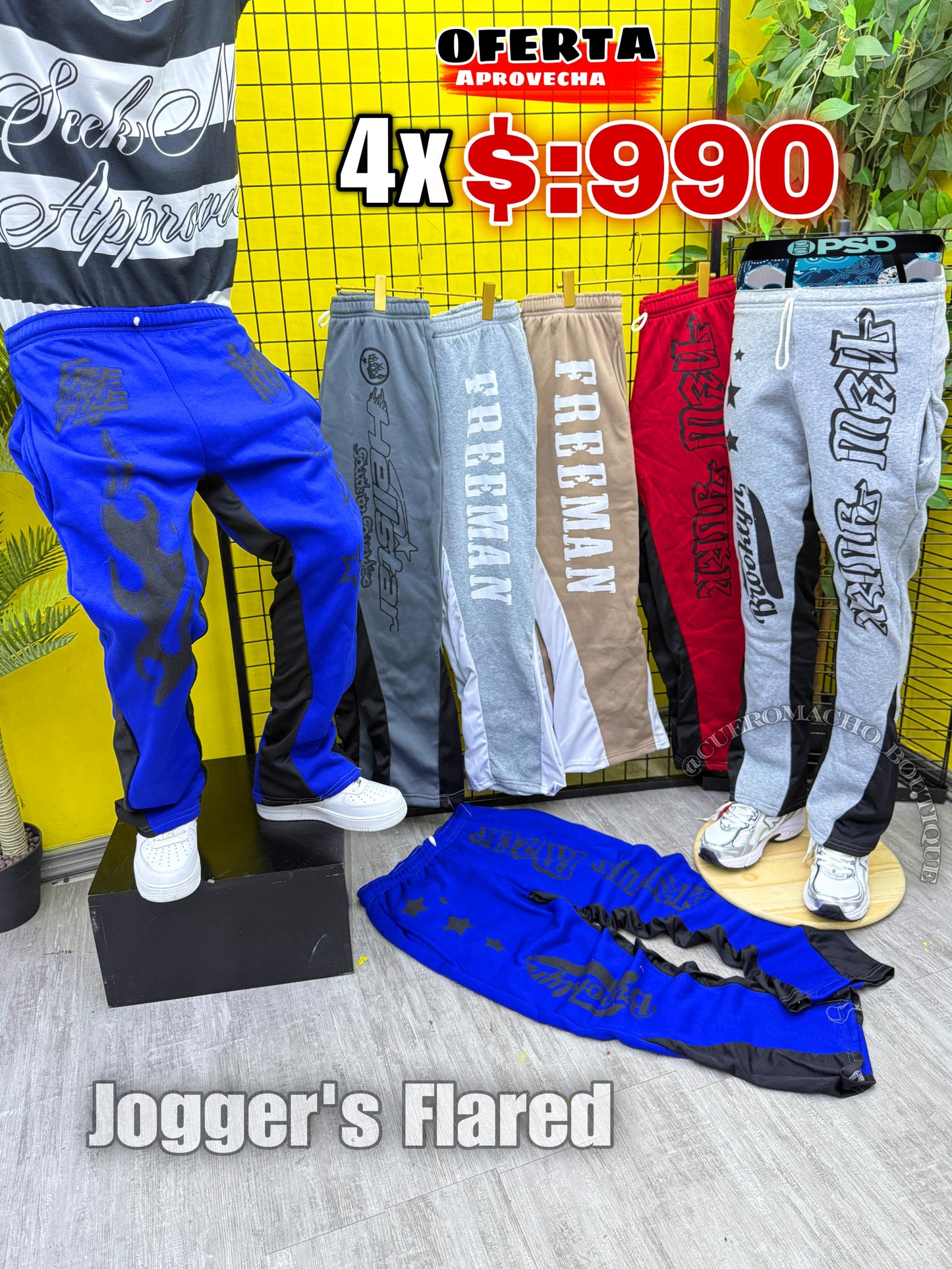Joggers Campana 4x $990