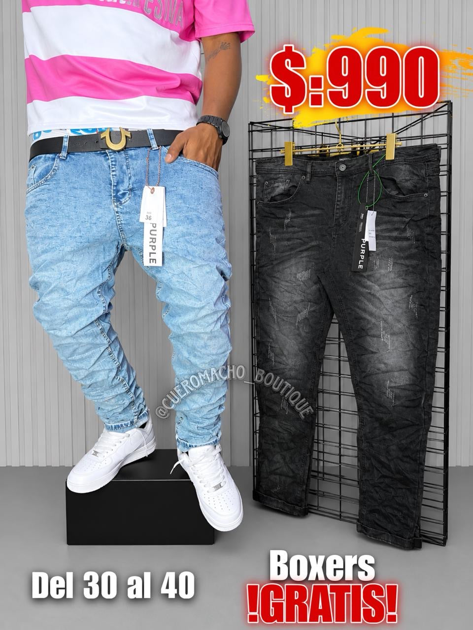 Pantalones Purple