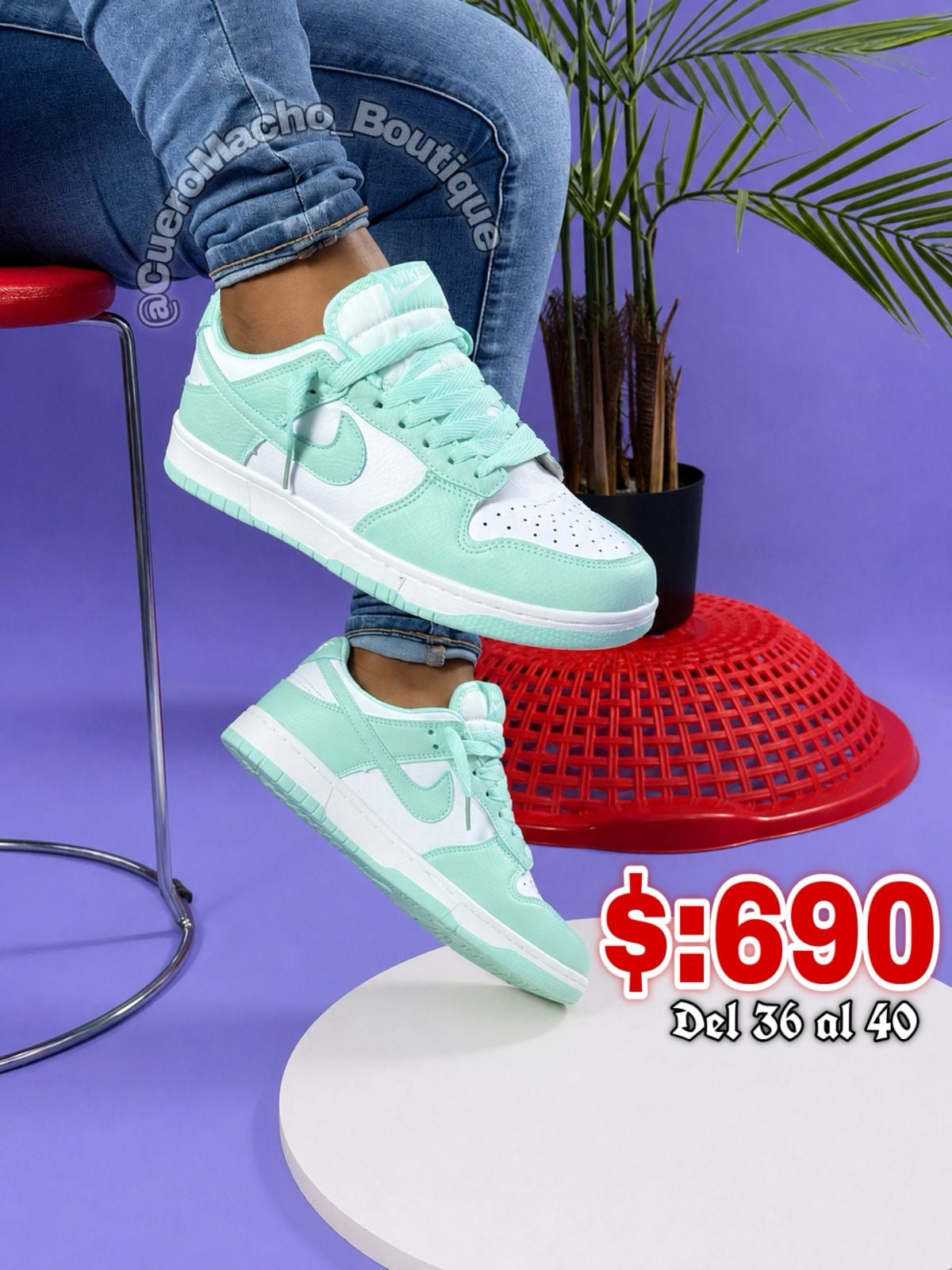 Nike dunk ofertas $:690