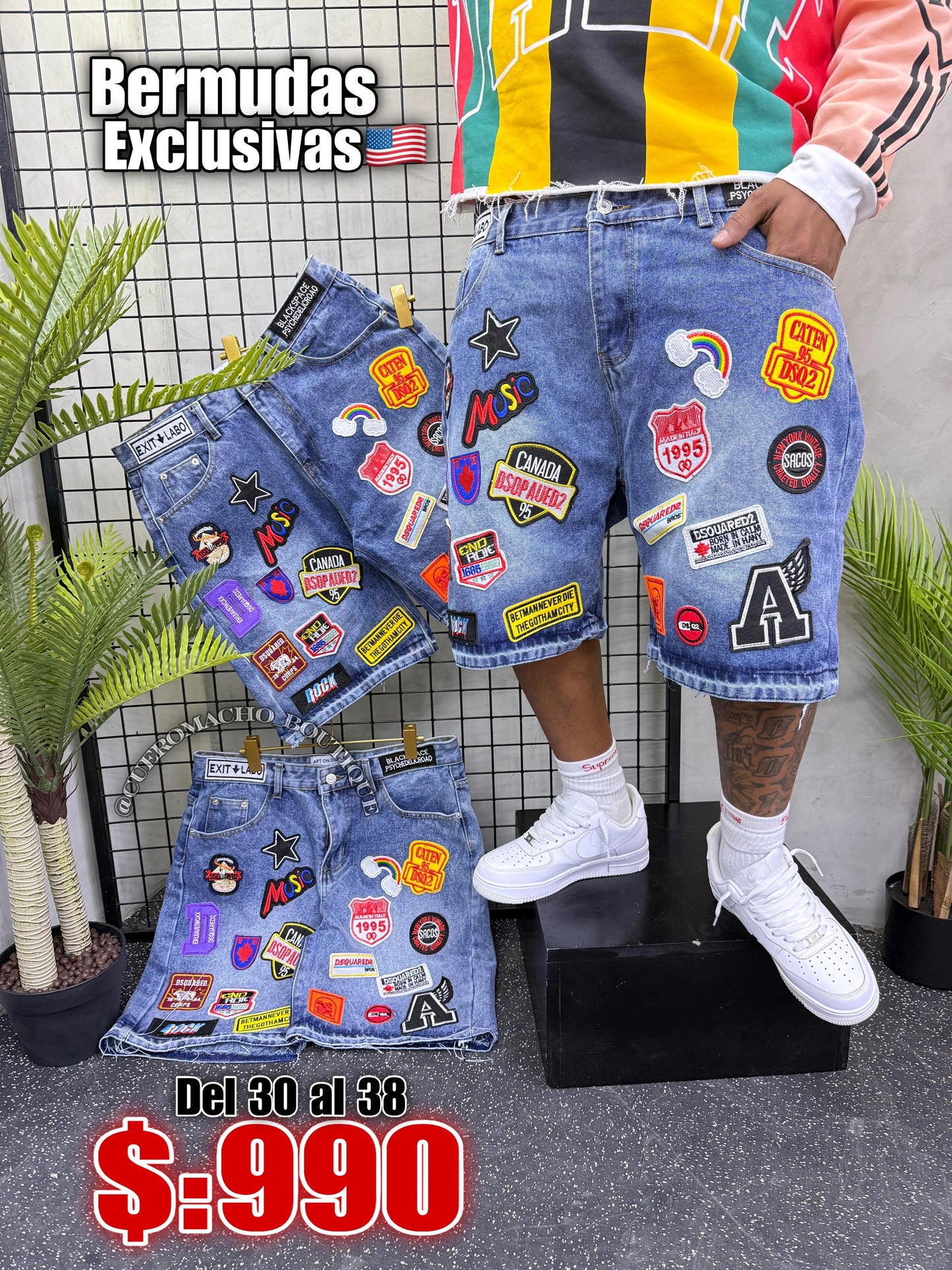 Bermudas alta gama oferta $:990