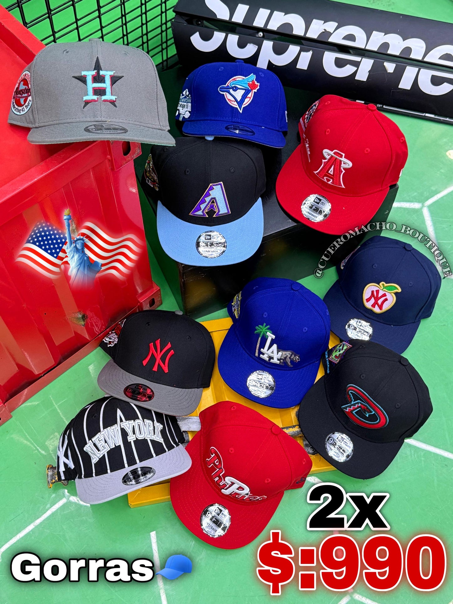 Gorras New era ( 2x $:990 )
