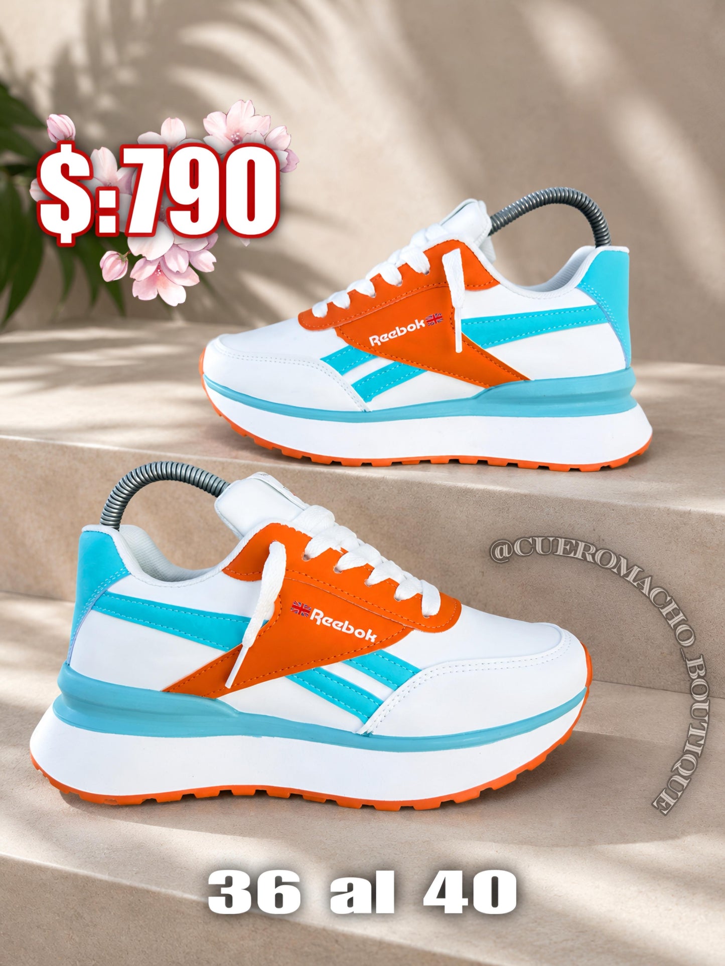 Rebook damas $:790