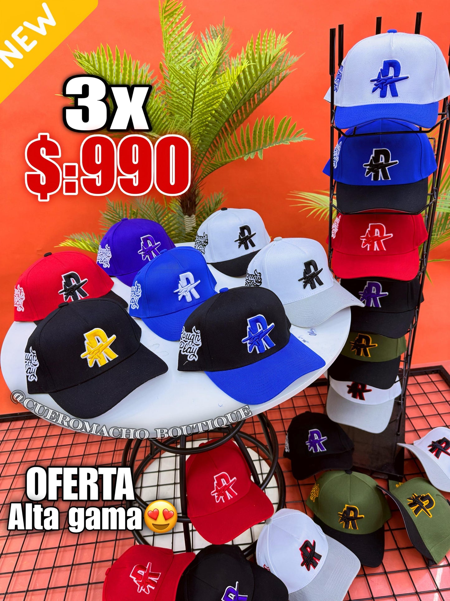 Gorra Rouplay 3x $:990
