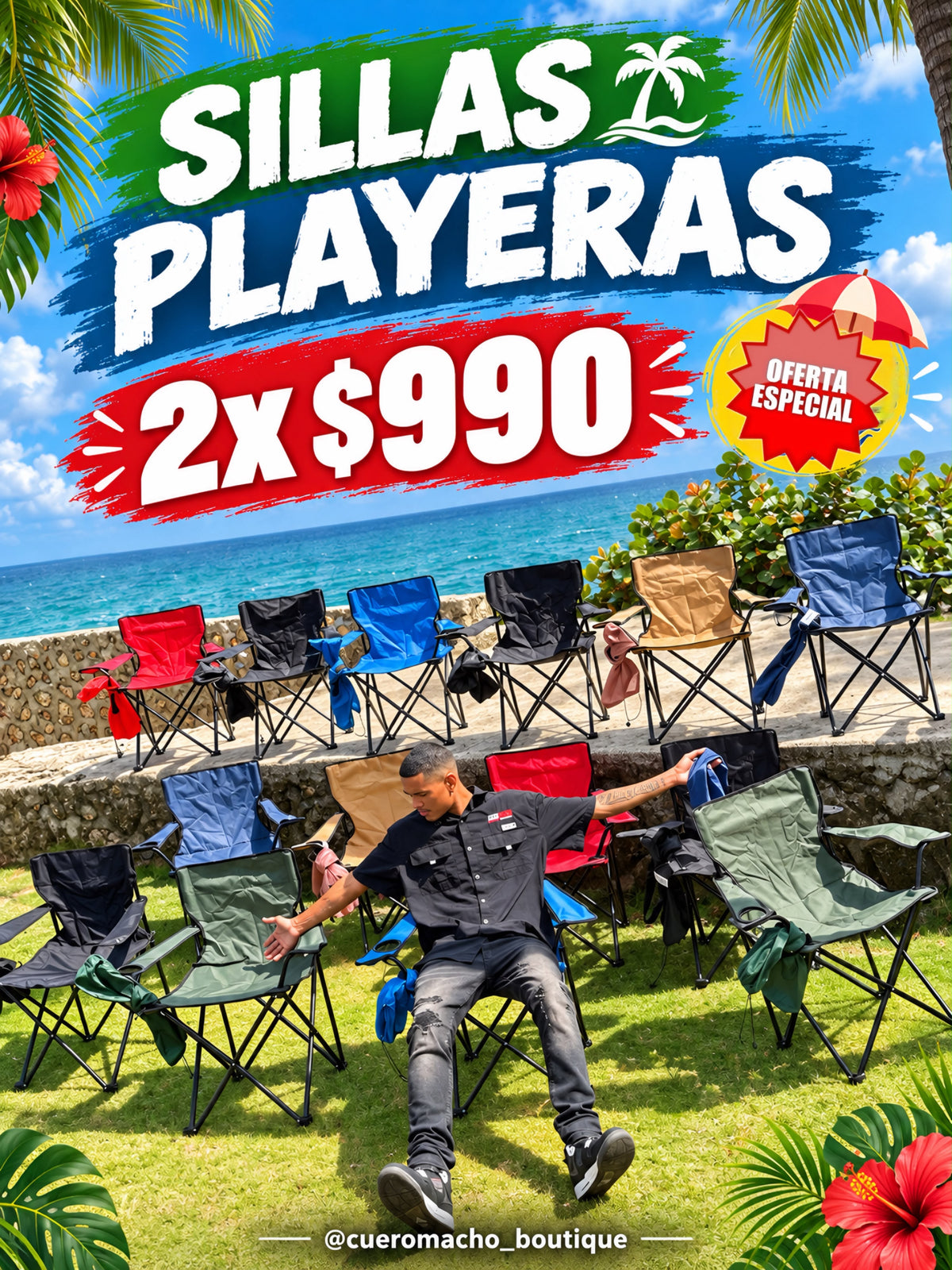 Sillas Playeras 2x $:990