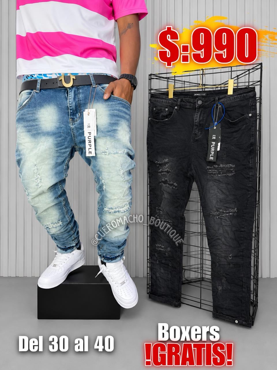 Pantalones Purple