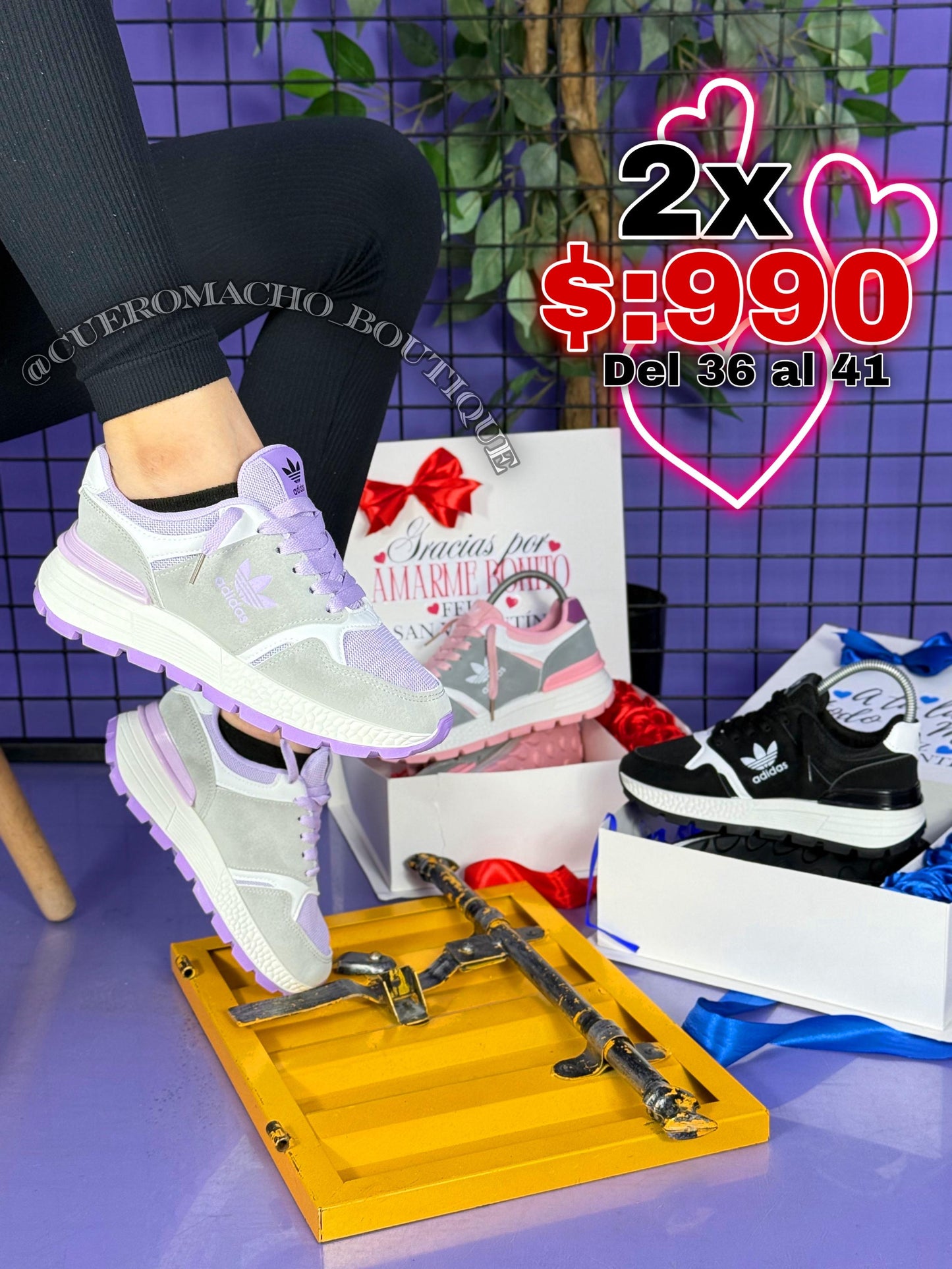 Tenis Fashion Damas ( 2x $:990 )