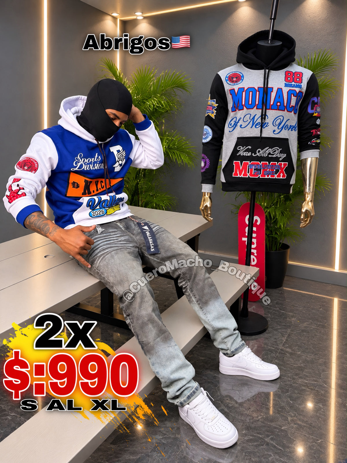 Abrigos en oferta 2x $:990