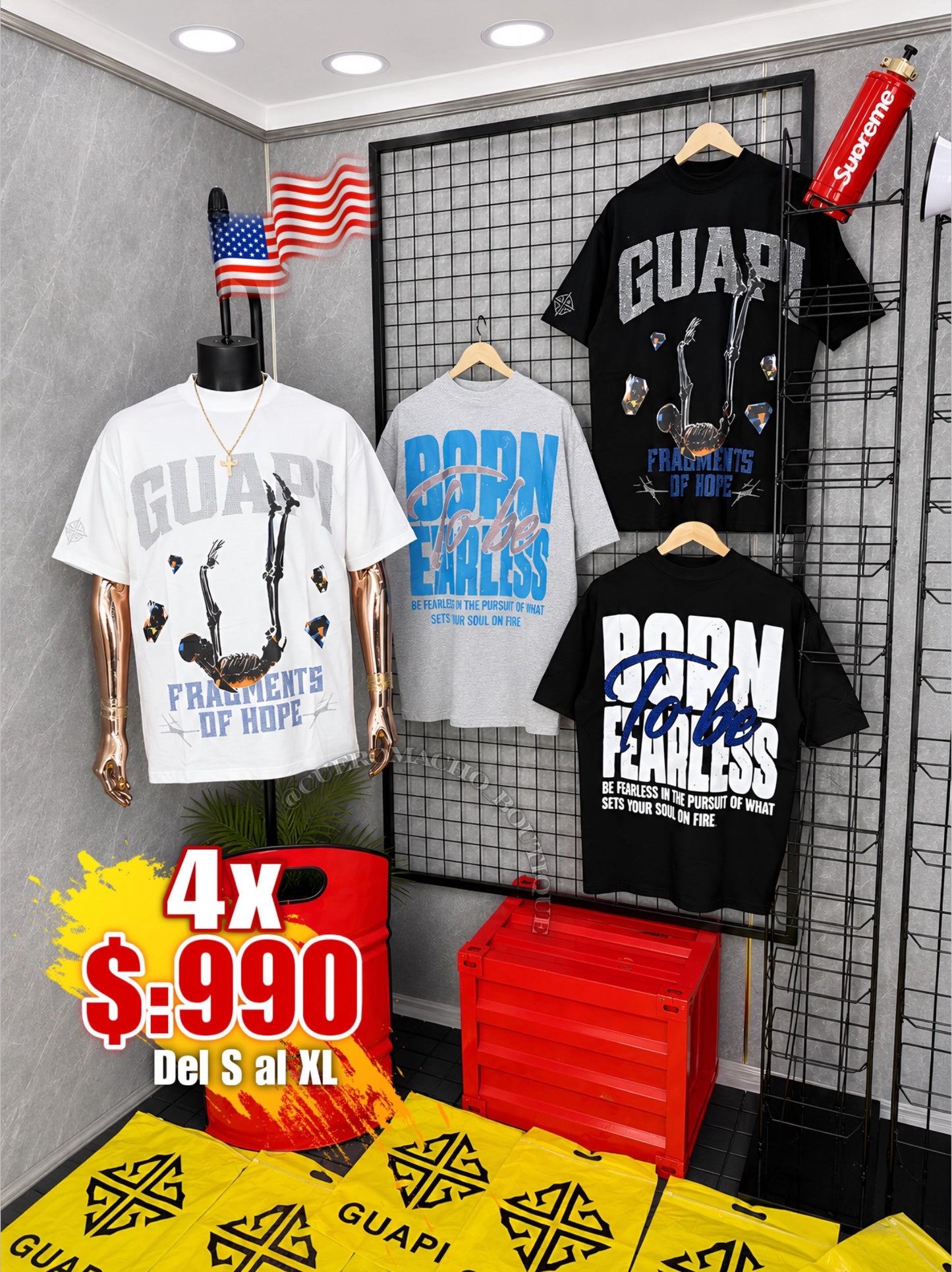 Poloche 4x $:990 oferta