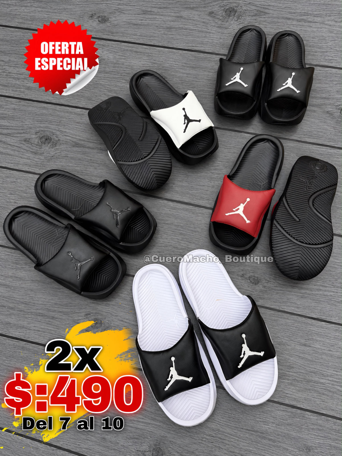 Sandalias 2x $:490